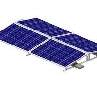 Solar Ballast Flat Roof Mount Bracket Manufacturers and ...