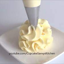 Cream Cheese Condensed Milk Buttercream Full Free Video On My Youtube Channel Desserts Cake Desserts Icing Recipe