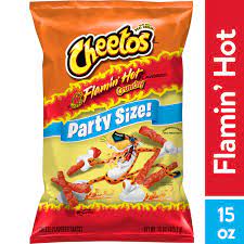 © provided by refinery29 at least, that seems to be the story. Cheetos Crunchy Flamin Hot Cheese Flavored Snacks Party Size 15 Oz Bag Walmart Com Walmart Com