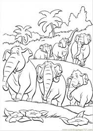Elephants coloring pages for kids. Elephant Coloring Pages To Print Coloring Home