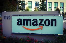 A dynamic metropolis with a core of soaring skyscrapers. Amazon Shares Reach 1 000 Mark As Tech Company Continues To Grow