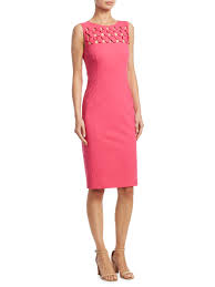 Akris Punto 3d Dot Shift Dress Sunset 10 Dresses Shift Dress Fashion