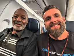 Meet Bill, Bill is 87 years old and I got the pleasure of talking to him  for and hour and half while heading to #atl he showed me his three houses,  his