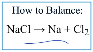 In this video we will describe the equation nacl + h2o and write what happens when nacl is dissolved in water.when nacl is dissolved in h2o (water). How To Balance Nacl Na Cl2 Electrolysis Of Sodium Chloride Youtube