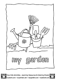 By filling colors on the color pages characters your child's handwriting will get ginormous amounts of improvements and also most of the kids coloring pages have to fill with colors in multiple alphabets too, moreover, the kids will try to fill colors inside of the picture so that will significantly improve the. Kids Gardening Google Search Coloring Pages Garden Coloring Pages Coloring Sheets