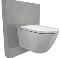 BERNSTEIN Shower Toilet Basic 1102 Complete System in White - Hygienic  Bidet Toilet with Hot Water Function, Japanese Toilet with Soft-Close Seat,  ...
