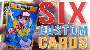 You demanded it, let's learn this together and make something amazing! Opening 6 Custom Full Art Pokemon Cards Youtube