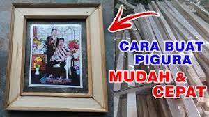 Cara membuat sangkar burung bentuk bulat. Cara Membuat Bingkai Foto Dari Kayu Youtube