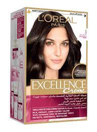 Choose from contactless same day delivery, drive up and more. L Oreal Paris Excellence Creme Hair Color 3 Dark Chestnut Brown 172ml Dubaistore Com Dubai