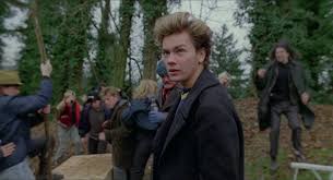 He misses most of the crucial developments in his own life, and must depend on the kindness of strangers even to pull him out of the middle of the road. Four Frames My Own Private Idaho 1991 Three Rows Back