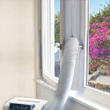 Install multiple kits to use your portable air conditioner in various rooms. Air Conditioners Accessories Compatible With Medium Or Large Casement Crank Window And Tilting Window Grey Funteck Ac Window Seal Kit For Portable Air Conditioner Waterproof 157 Inch Air Conditioner Accessories