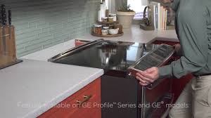 A small tray that holds water clips to the bottom of the oven rack, and allows for a basic kind of steam cooking. Ge Appliances Fit Guarantee Slide In Range Install Youtube