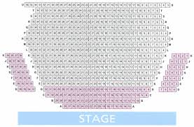 Beck Theatre Hayes Seating Plan View The Seating Chart