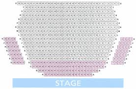 beck theatre hayes seating plan view the seating chart