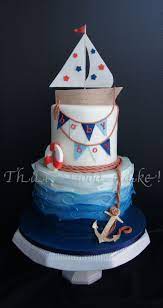 Nautical Baby Cake Cake Baby Cake Nautical Cake