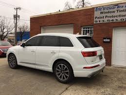Audi Q7 Www Facebook Com Ericsclearbratint Window Tint Clear Bra Eric Lessard Kansas Tinting Custom Car Sports Car Tinted Windows Clear Bra Custom Cars