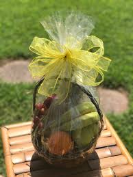 fruit basket by anointed flowers gifts