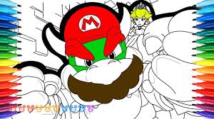 Bowser printable coloring pages are a fun way for kids of all ages to develop creativity, focus, motor skills and color recognition. How To Draw Super Mario Odyssey Bowser Mario Princess Peach 82 Drawing Coloring Pages For Kids Youtube