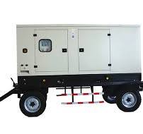 40kw 50kva Mobil Jeneratör Dizel Jeneratör Seti Tekerlekli ...