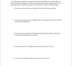 Essential components of a research paper. Solved In The Following Characters Are Chosen From The S Chegg Com