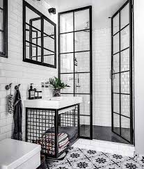 La couleur blanche des installations sanitaires ( vasque, baignoire, bidet etc… ) s'accorde parfaitement dans la polychromie choisie. La Couleur Noire 5 Idees Tendances Pour Une Deco De Caractere