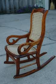 antique child s lincoln rocker i refinished and recaned it was my grandfa thrift store furniture makeover diy antique furniture restoration rocking chair redo