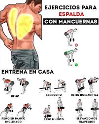 Coge una mancuerna con cada mano y flexiona tus rodillas y caderas como para colocarte en una posición de. Eight Gym Ejercicios Para Hacer En Casa Facebook