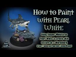 We did not find results for: How To Use Reaper Miniatures Pearl White To Create Shark Skin Youtube