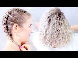 How To Heatless Curls Overnight Tutorial Milabu Youtube Heatless Curls Overnight Heatless Curls Overnight Curls Short Hair