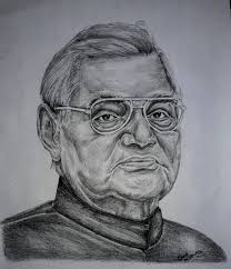 A Ms 3, Drawing by Artist Manoj Shukla