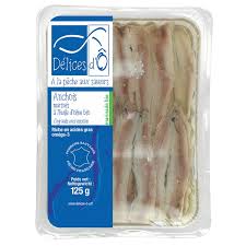 Anchois Marines Huile D Olive 125gr Delices D O