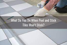 Self adhesive floor tiles slate effect. Ceramic Floor Tile Not Sticking Ready To Diy