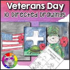 Edhelper.com november veteran's day theme unit and printables. Veterans Day Directed Drawing By Ms Artastic Teachers Pay Teachers