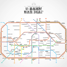 Berlin S First Ever U Bahn Bar Map U Bahn Berlin U Bahn Plan