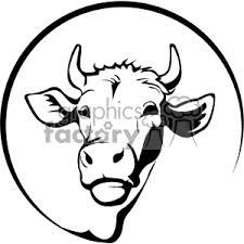Free Free 319 Baby Cow Face Svg Cartoon Cow Svg SVG PNG EPS DXF File