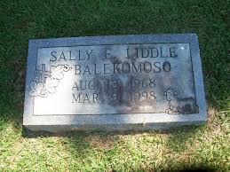 Sally Elizabeth Liddle Balekomoso (1968-1998)