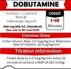 Image result for Dobutamine