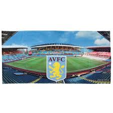 The club competes in the premier league, the. Aston Villa Digital Printed Stadium Towel