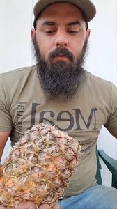 a new way to open a pineapple #LENOVOJUSTBEYOU #fyp #fypシ #tattoos #tattoo  #dadbod #shenanigans #beard #pineapple #crush #wet #mess #crush #crushing  #watermelon #hands