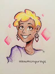 Draw This In Your Style Drawing Challenge Art Style Challenge Dancing Drawings