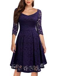 Clothing In 2019 1950s Swing Dress Lace Party Dresses Floral Lace Dress