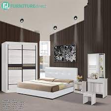 Its louvered headboard creates a timeless coastal style. Tad 2501 Saville 5 Pieces Bedroom Furniture Set Queen Size Cream Furnituredirect Com My