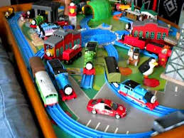 All thomas train sets we own including brio. Thomas And Friends Thomas The Tank Engine Tomy Toy Train Table Theme Tomica Song Youtube