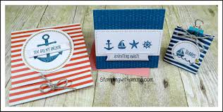 With summer celebrations just weeks away, you'll want to get a head start on putting this seaworthy kit together. Stampingwithamore April Paper Pumpkin And Alternative Projects