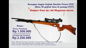 Visir ini bisa di stel ulang menyesuaikan dengan. Spesifikasi Senapan Angin Gejluk Double Power Pcp Sniper Gun Popor Model Magnum Youtube