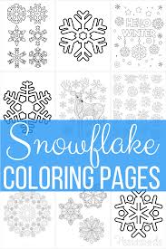 This is a stunning 3d snowflake craft perfect for using as christmas ornaments or for winter themed activities. 101 Best Snowflake Coloring Pages Free Printable Pdf Templates