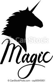 Kolorowy kalendarz na 2020 do druku z numerami tygodnia. Tekst Glowa Sylwetka Jednorozec Magia Glowa Sylwetka Choragiew Text Ilustracja Projektowac Inspiracyjny Canstock