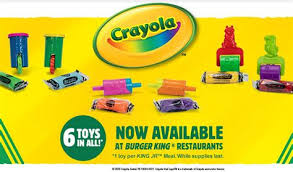 Mario spielzeug in mcdonald's spielzeug. King Junior Meal Spielzeug Aktuell Crayola Teams With Burger King For King Jr Kids Meal