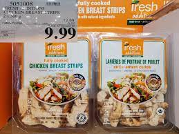 5051008 Fresh Additions Chicken Breast Strips 2 X 500 G 3 00 Instant Savings Expires On 2020 08 09 9 99 Costco East Fan Blog