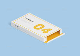 Package Box Mock Up Set 4 Flat Rectangle Box Box Packaging Box Mockup Branding Design